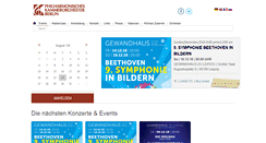 Desktop Screenshot of philharmonie.com